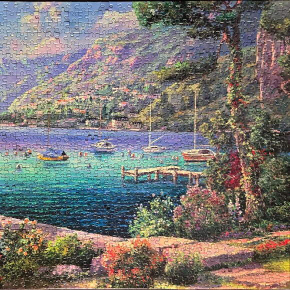 Annecy Lake, 1000 piece puzzle, Mega Brands - Picture 4 of 4